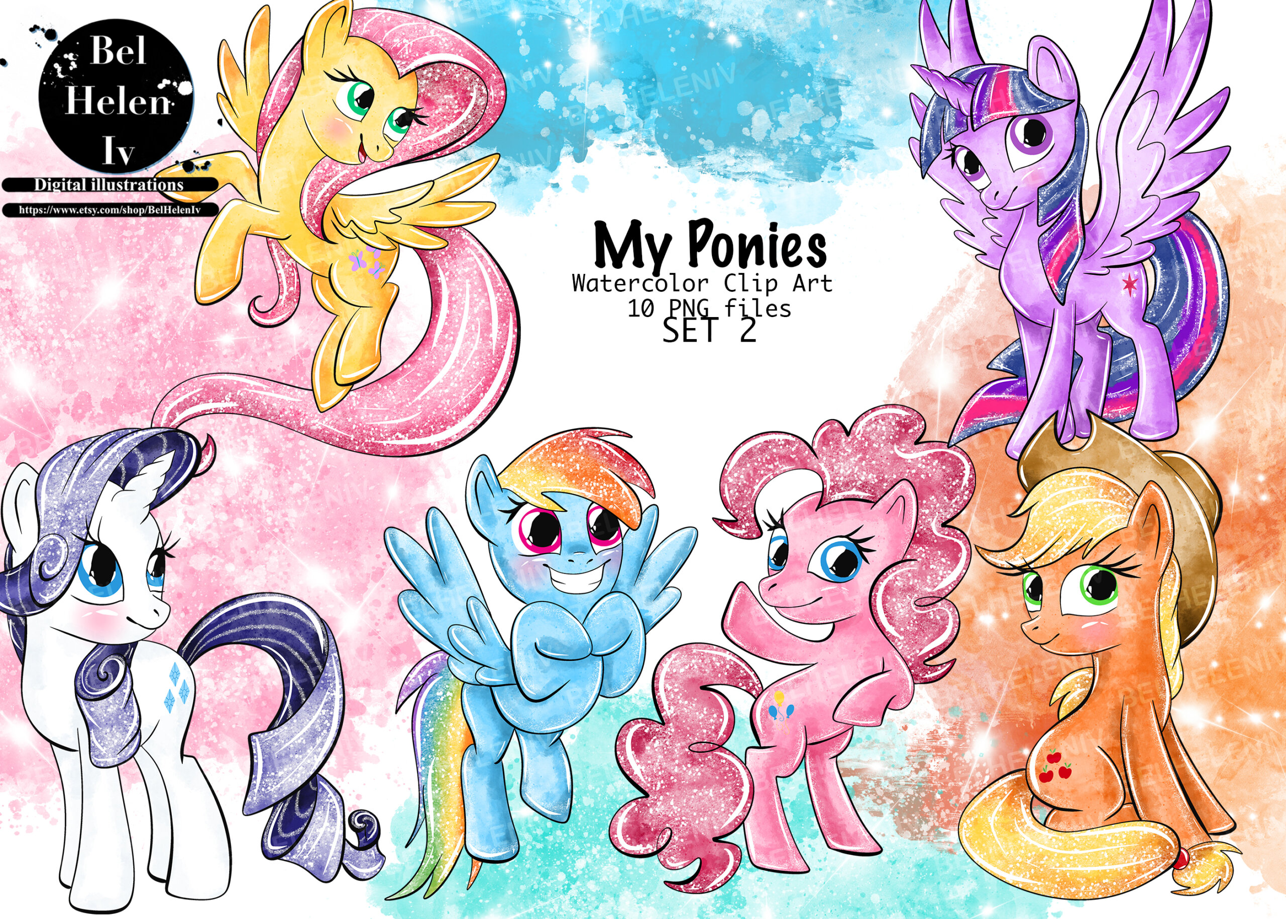 My Little Pony – Fonte – Arte Digital Shop
