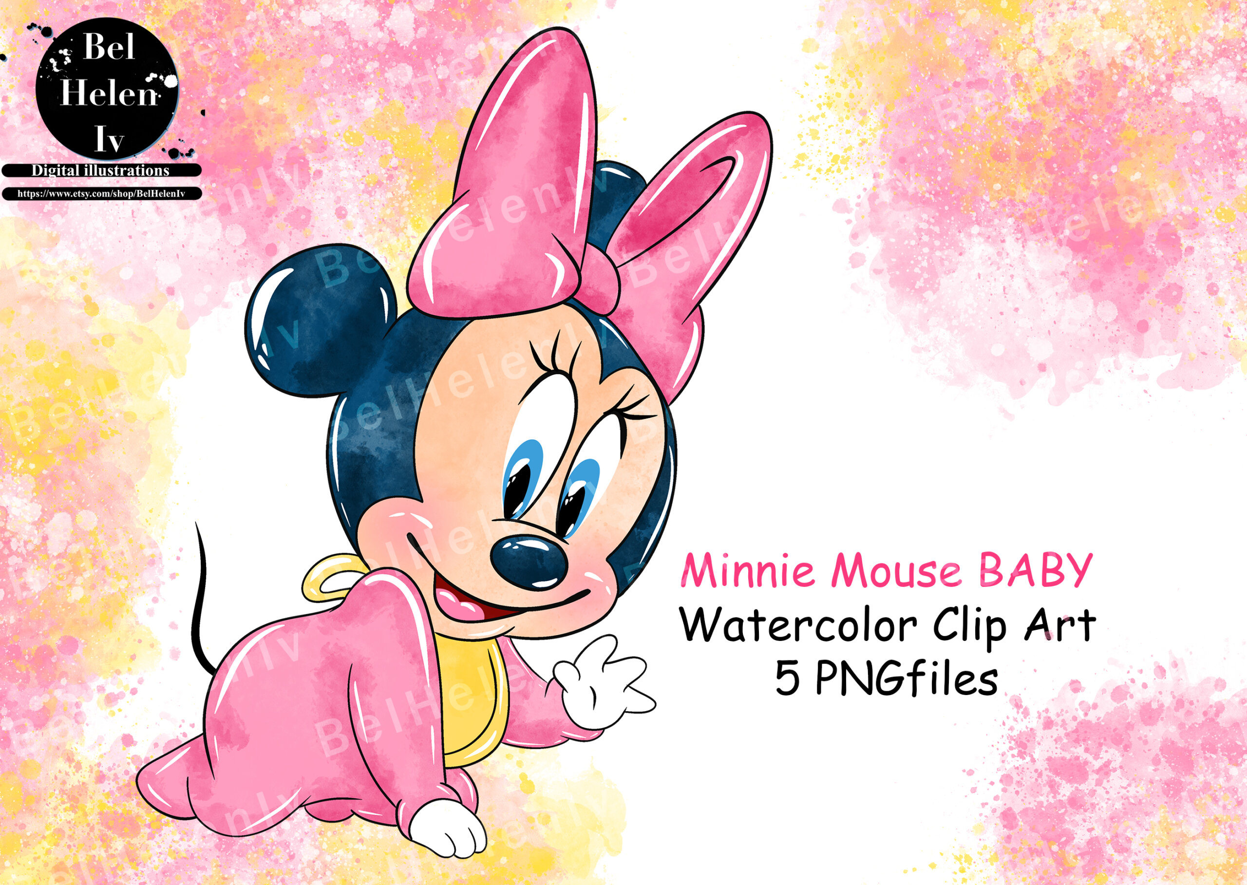 Minnie Mouse Clip Art 3  Minnie mouse cartoons, Minnie mouse