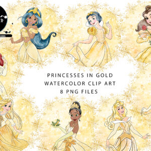 Princess  Christmas  gold