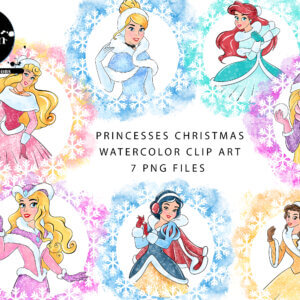 Princess  Christmas  set 1