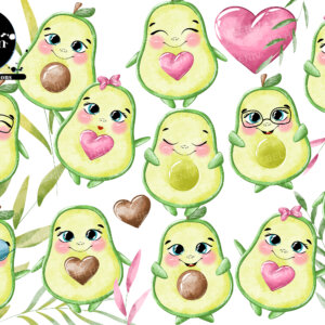 Cute Avocado
