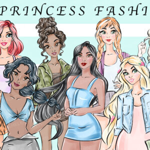princess fashion set 7 files