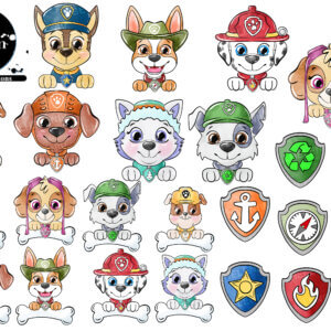 Paw Dog set 5