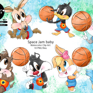 Space Jam Baby  set 1
