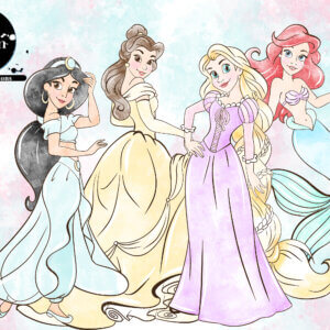 princess pastel
