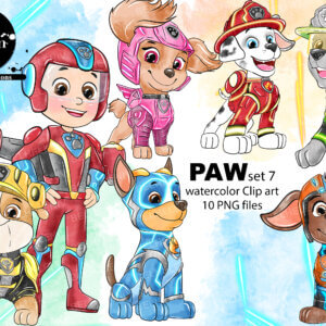 Paw set 7