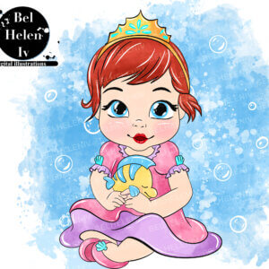 Mermaid baby