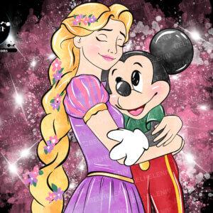 Princess Mickey rapunzel